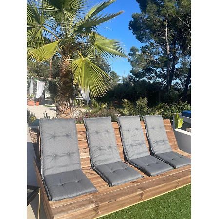 Villa Lcp Jacuzzi Exterieur & Sauna Lorgues Bagian luar foto