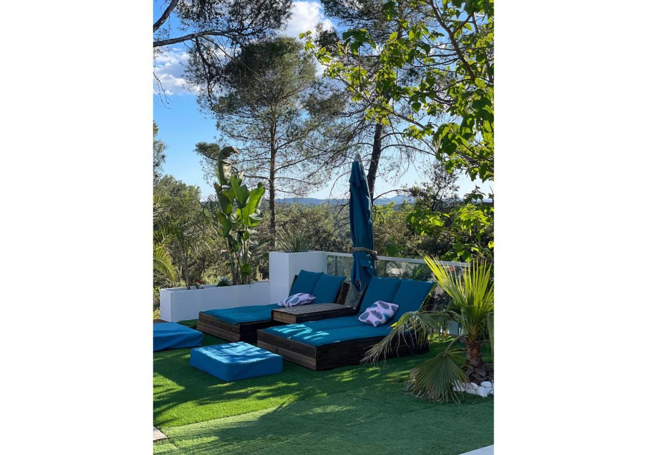 Villa Lcp Jacuzzi Exterieur & Sauna Lorgues Bagian luar foto